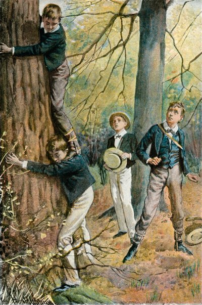 Tom a eu les épaules de l&39;Est - Harold Copping